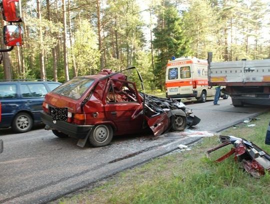 ŚMIERTELNY WYPADEK NA DRODZE. Zginął 16-letni pasażer