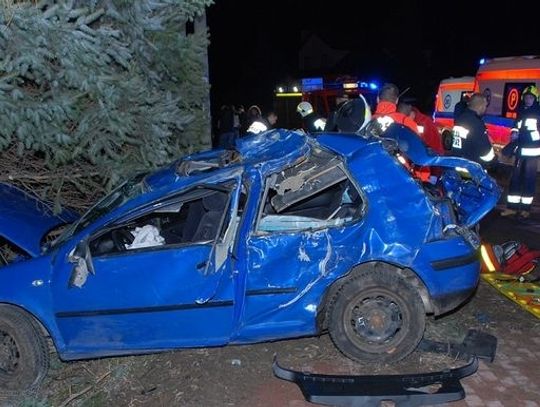 Śmiertelny wypadek w Lublewie. Pasażer zmarł pomimo podjętej reanimacji.