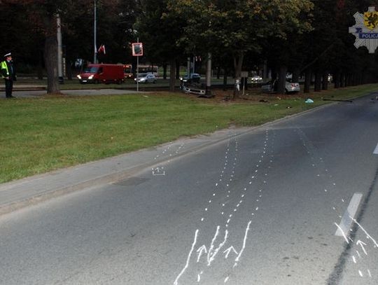 Śmiertelny wypadek. Zginął 27-letni kierowca hondy accord