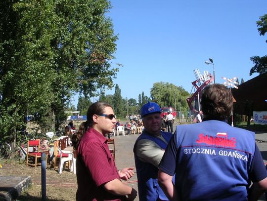 Solidarność w obronie stoczni