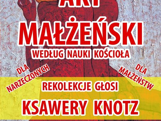 Specjalne spotkania dla narzeczonych i małżonków