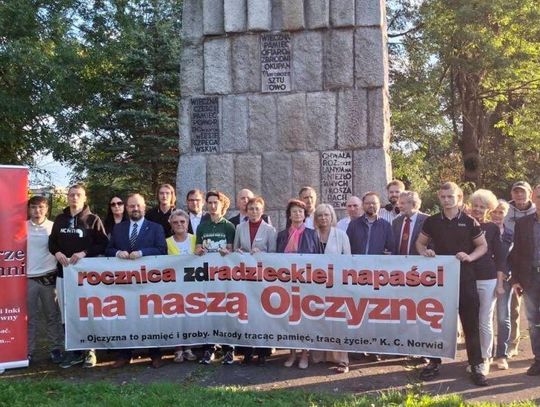 Społeczne Obchody 87. rocznicy napaści ZSRR na Polskę