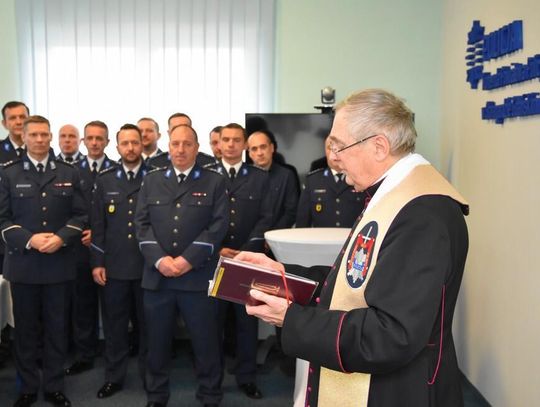 Spotkanie opłatkowe starogardzkich policjantów Spotkanie opłatkowe starogardzkich policjantów