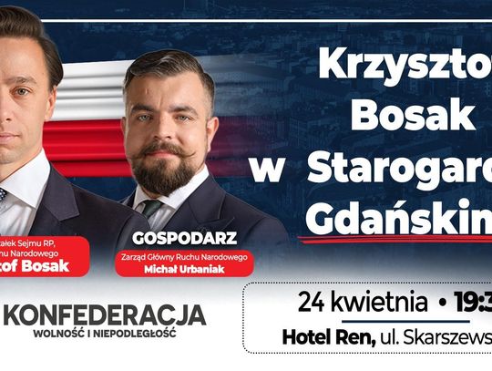 Spotkanie z wicemarszałkiem Sejmu w Starogardzie Gdańskim