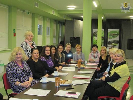 Spotkanie zespołu zajmującego się przeciwdziałaniem przemocy w rodzinie