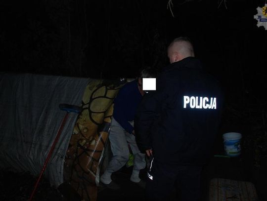 Sprawdzono miejsca przebywania bezdomnych