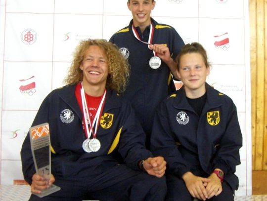 Srebrni tczewscy wieloboiści - Ogólnopolska Olimpiada Młodzieży w pięcioboju nowoczesnym