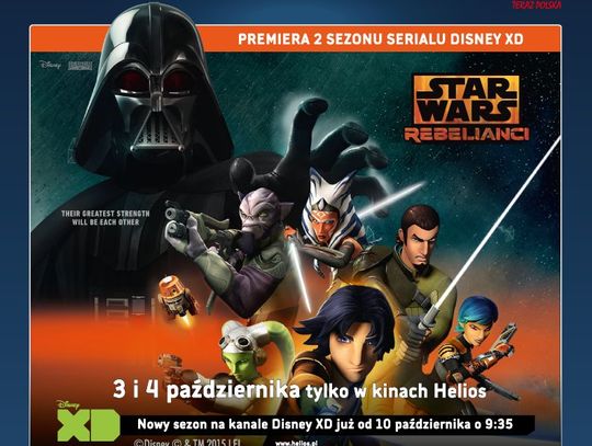 Star Wars Rebelianci w kinie Helios