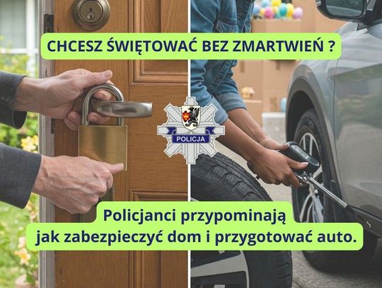 Starogardzcy policjanci przypominają, jak świętować bez zmartwień