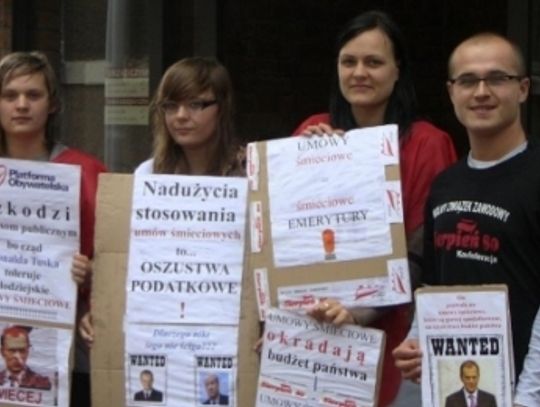 &quot;STOP umowom śmieciowym!&quot;