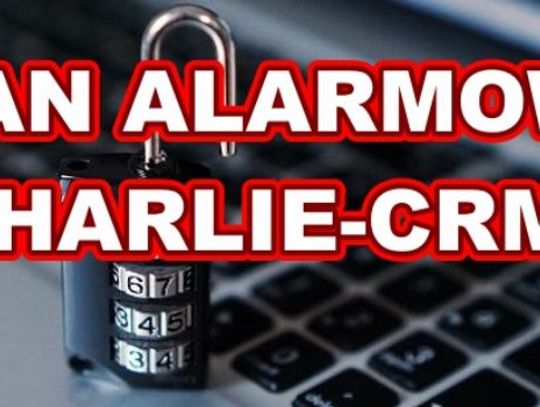 Stopień alarmowy CHARLIE–CRP na obszarze całego kraju 