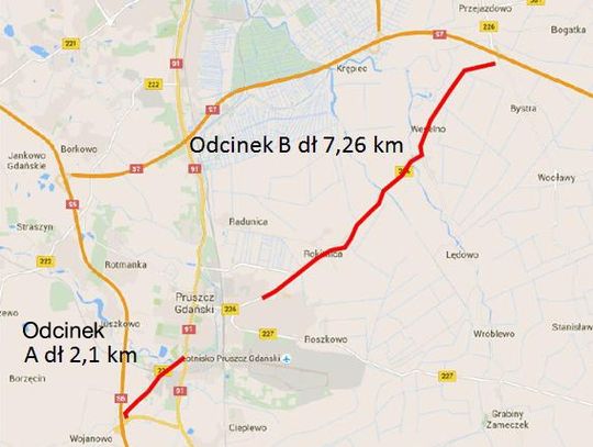 STRABAG rozbuduje drogę w Pruszczu Gdańskim