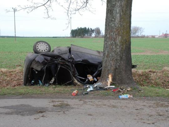 Stracił panowanie, trafił do szpitala 