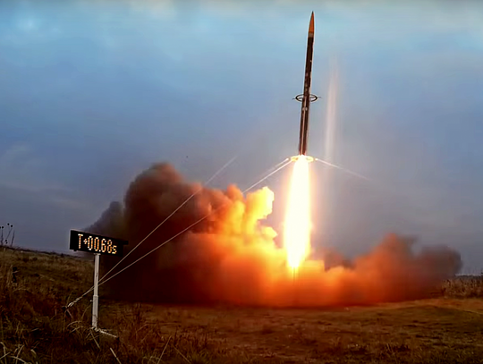 Stratosferyczna próba rakiety Bigos 4 udana