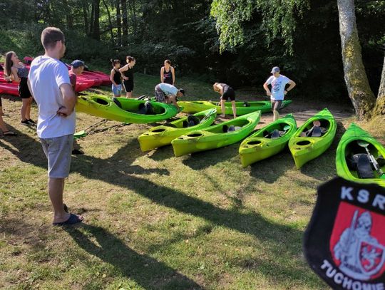 Strażacki rodzinny spływ kajakowy OSP Tuchomie – 15.08.2022 r.