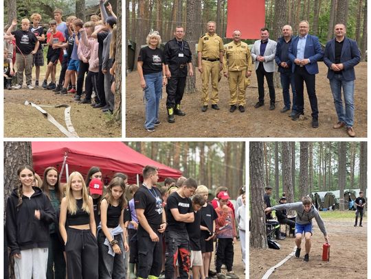 Strażackie wakacje pełne pasji i nauki. 26. edycja obozu OSP w Skrzyni