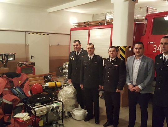 Strażacy w Potęgowie otrzymali nowy sprzęt warty niemal 40 000 zł