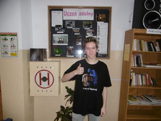 Sukces ucznia ze Słupska w ogólnopolskim konkursie