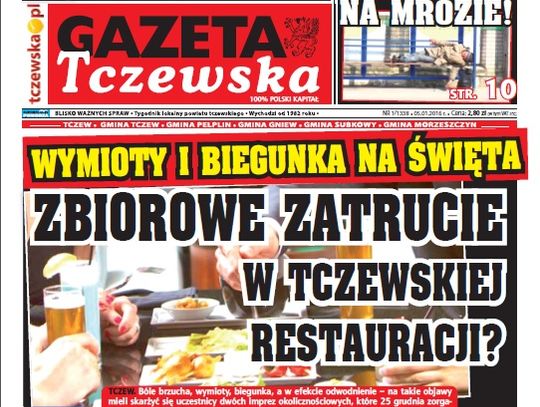 Świąteczne, zbiorowe zatrucie w tczewskiej restauracji? Czytaj GT!