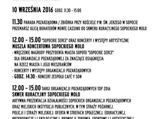 Święto organizacji pozarządowych w Sopocie