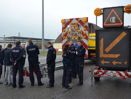 Szkolenie na temat bezpieczeństwa na autostradzie