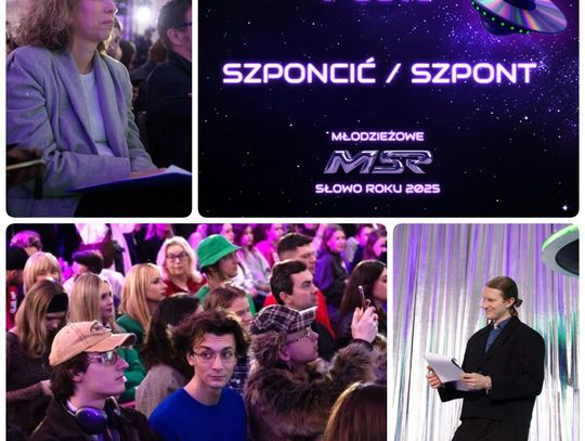 Szponcić - Młodzieżowe Słowo Roku 2025 wybrane!