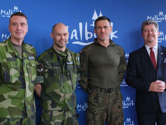 Szwedzki kontyngent zostanie w Malborku do końca sierpnia