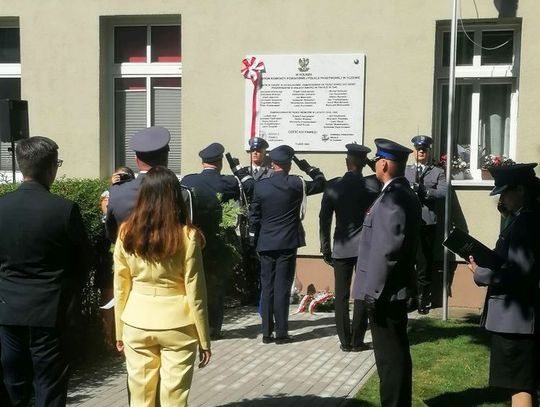 Tablica pamięci pomordowanym tczewskim policjantom