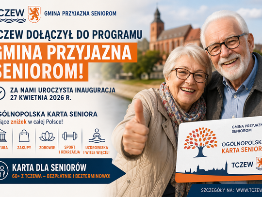 Tczew dołączył do programu „Gmina Przyjazna Seniorom”. Za nami uroczysta inauguracja