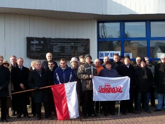 Tczewianie zastrajkowali przed Stocznią Gdańsk. Mija 41. rocznica strajku w tczewskim Polmo 