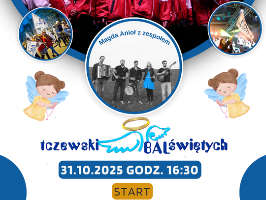 Tczewski Bal Świętych 2025 - anielskie wydarzenie na ulicach Tczewa