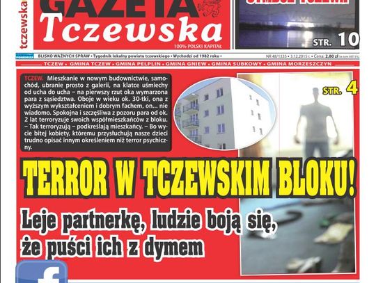 Terror w bloku. Leje partnerkę, ludzie boją się, że puści ich z dymem