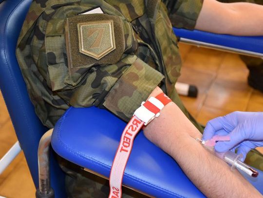 Terytorialsi wspierają Regionalne Centra Krwiodawstwa i Krwiolecznictwa