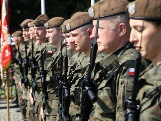 Terytorialsi z Pomorza na obchodach Święta Wojska Polskiego