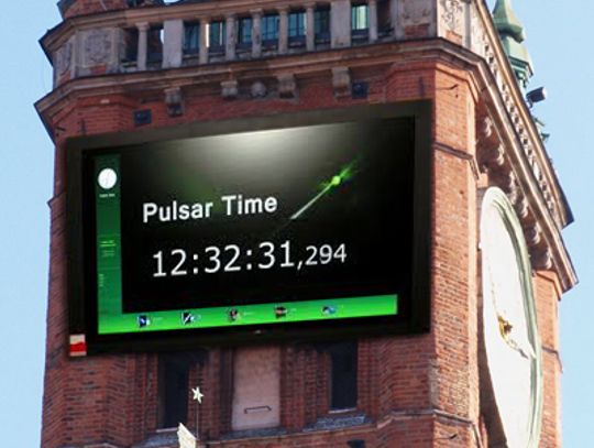 Tętnienie pulsarów - czas po gdańsku