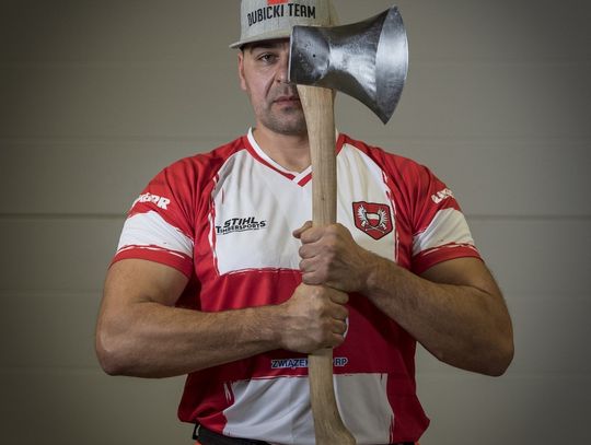 Timbersport. Michał Dubicki mistrzem Europy drwali 