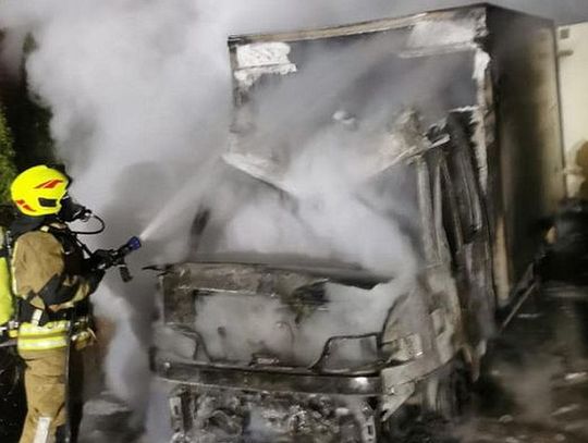 TIR w rowie, płonący samochód i gazociąg. KRONIKA STRAŻACKA  17-23.01.2022