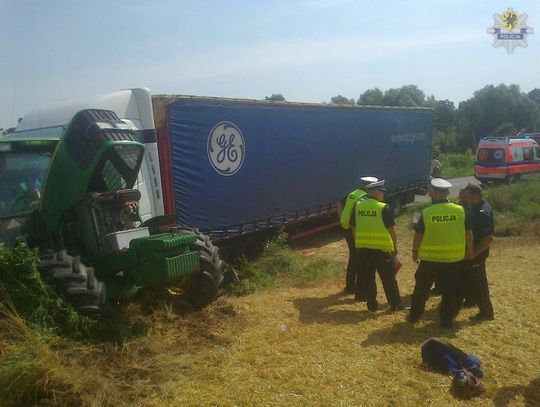 Tirem w ciągnik, ranny traktorzysta