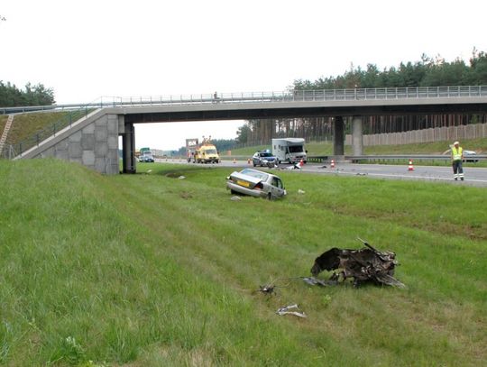 Tragedia na A1 - zginęli kierowcy