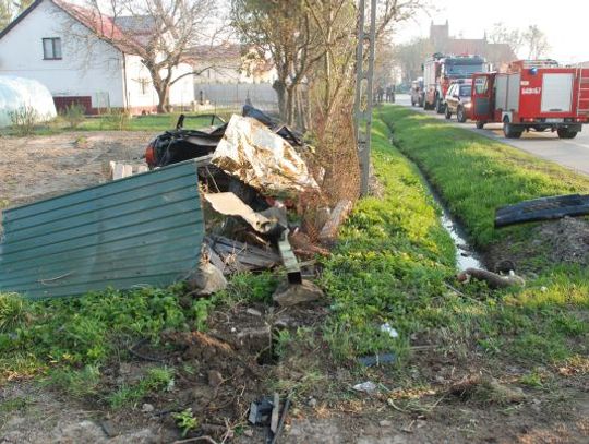 Tragiczny wypadek na drodze nr 91. Trzy osoby zginęły na miejscu