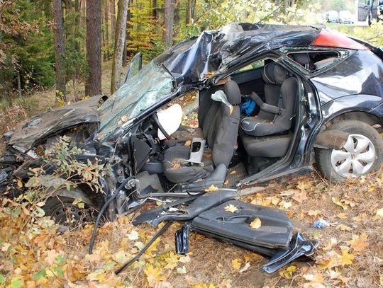 Tragiczny wypadek na DW 212