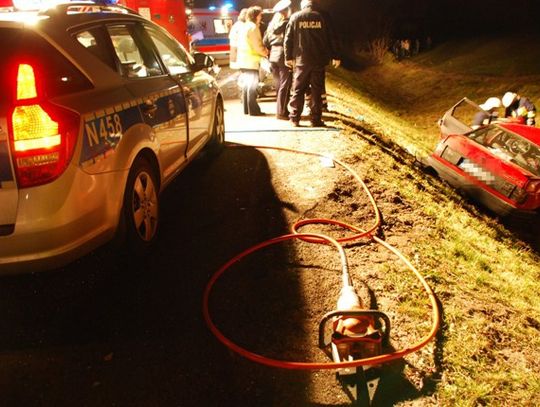 Tragiczny wypadek na "jedynce" - śmierć małżeństwa na drodze