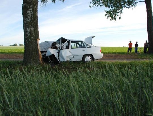 Tragiczny wypadek, zginął kierowca