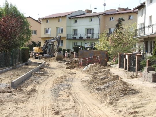 Trwa remont ul. Sychty i Pola, wkrótce Jedności Narodu