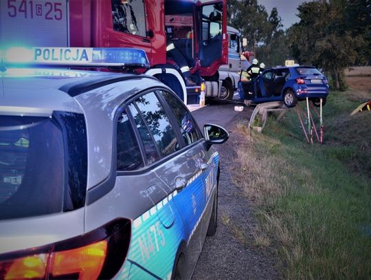Trzy osoby ranne w piątkowym wypadku w Subkowach.