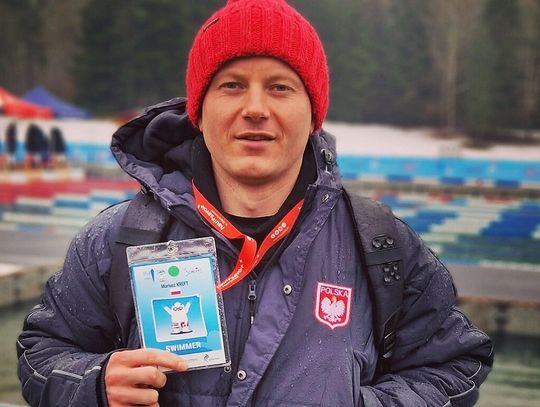 Trzy złote medale Mariusza Krefta. Swoją przygodę rozpoczął od morsowania