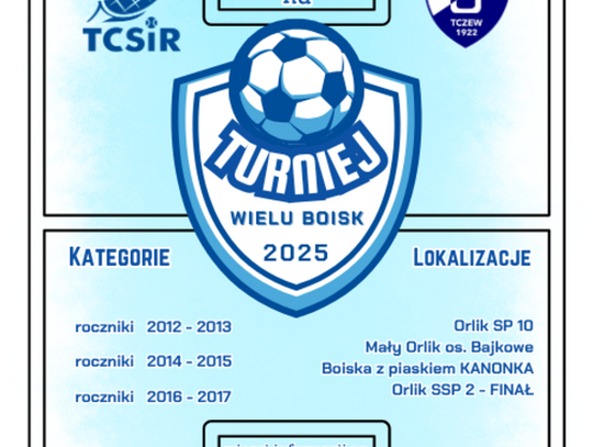 Turniej Wielu Boisk 2025 – święto młodzieżowej piłki nożnej w Tczewie