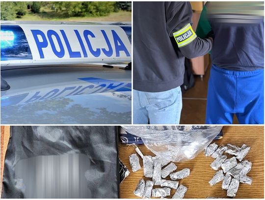 Twarde narkotyki i zatrzymanie 37-latka