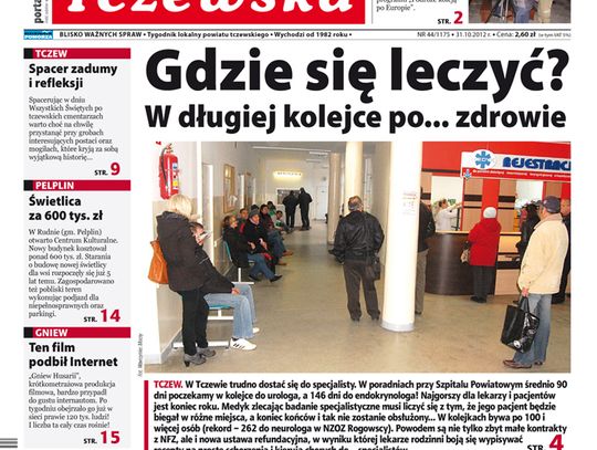 Tylko w „Gazecie Tczewskiej”!