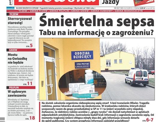 Tylko w „Gazecie Tczewskiej”!